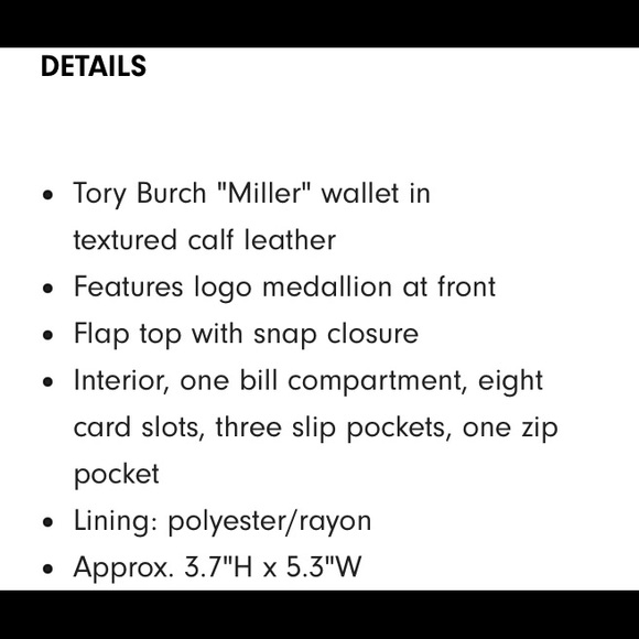 Tory Burch wallet - Picture 8 of 8